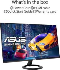 ASUS 23.8" VZ24EHF IPS Monitör Siyah 1ms  1920x1080, 100Hz, HDMI, Vesa, Düşük Mavi Işık, Flicker Free